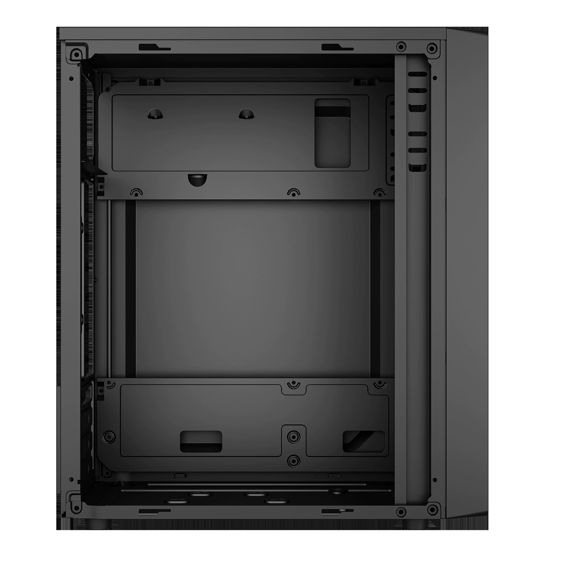 Шасси для бизнеса/офиса/дома, настольный корпус материнской платы mATX, бесшумный, прозрачная боковая панель, для сборки своими руками, корпус системного блока