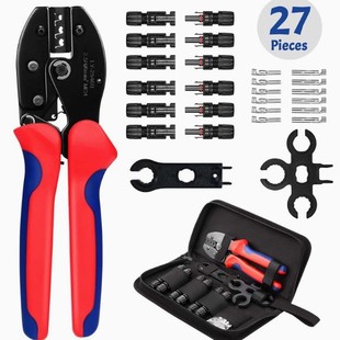 Mc4 Photovoltaic Crimping Pliers Ly-2546B Solar Connector Terminal Crimping Pliers Repair Electrician Pliers Wire Cutting