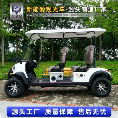 Shuttle Reception Tourist Attraction — Elektrikli qolf avtomobilləri