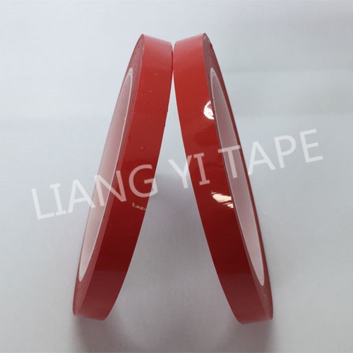 模切专用胶带  PET胶带 无残胶 撕手 耳朵 排废 托底 红色 大明红