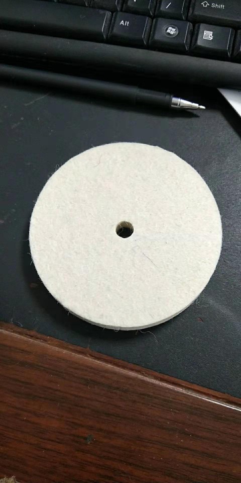 Japanese cosmetology Wool wheel Two-sided polishing automobile Wool