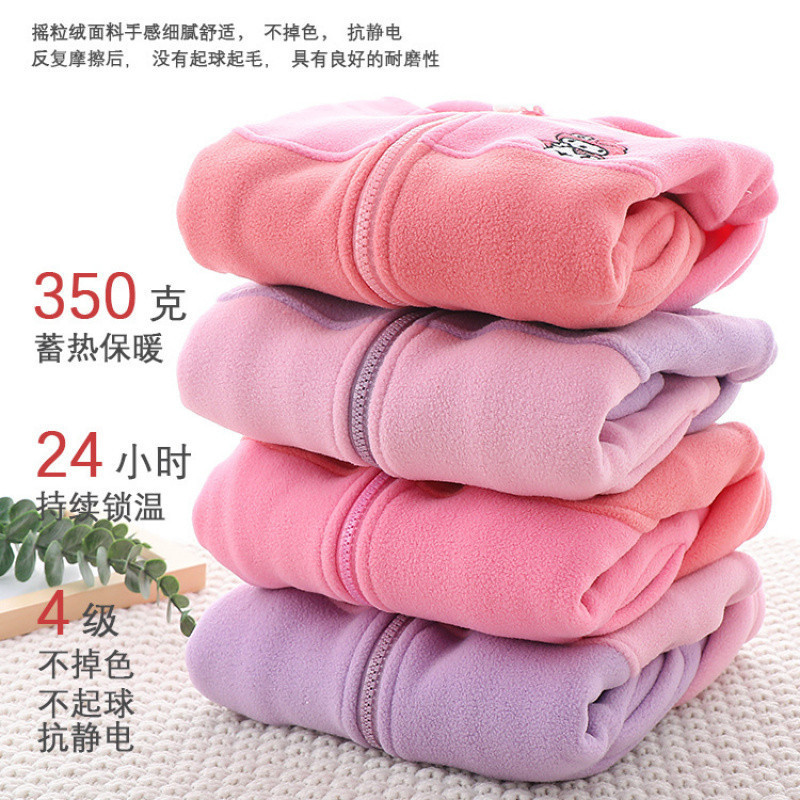 어린 양털 코트 봄과 가을  의 서양식 스웨트 셔츠 기모 두꺼운 지퍼 카디건 여자 양털 탑