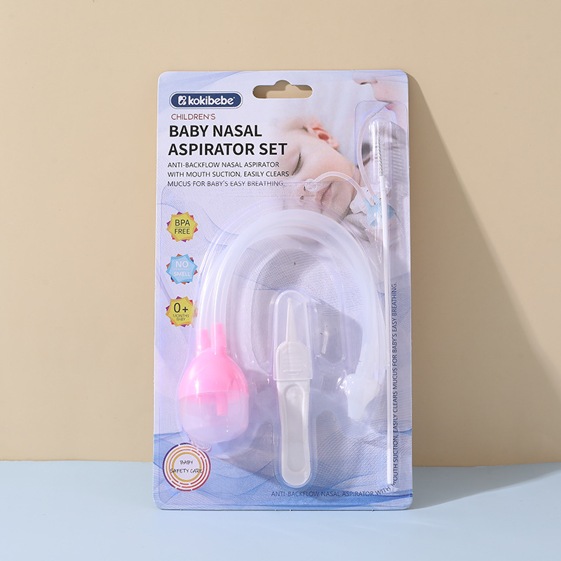 Aspirador Nasal Bucal para Bebés Plástico Tipo Conducto