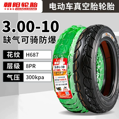 Other Electric Vehicle Accessories Electric Vehicle Vacuum - chaoyang-300-10-shield-dragon-rideable-with-low-air-pressure-8-ply-687-suitable-for-rear-wheels