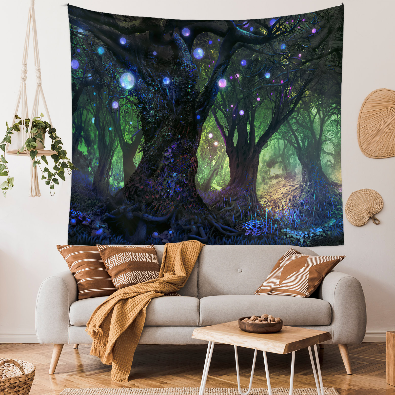 Casual Vacation Landscape Polyester Tapestry display picture 2