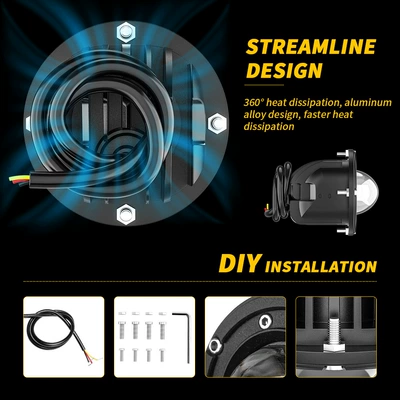 İşçi projektorları Car Led Work Light