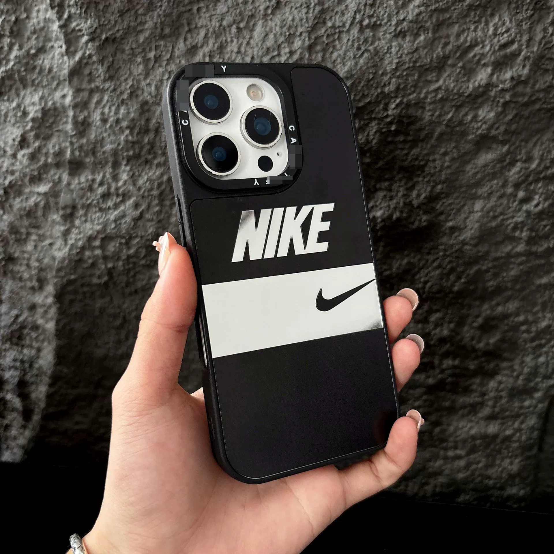 Nайк, яблоко, совместимый с iPhone 17, iPhone17 Pro, чехол для телефона, зеркальный эффект, iPhone, 16promax