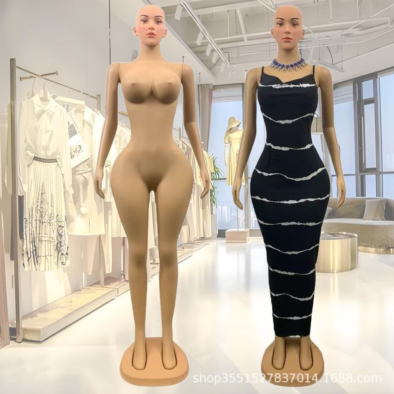 特大サイズ モデルヘッド アフリカ系モデル 北米で人気 カービーBBLマネキン タンカラー|undefined