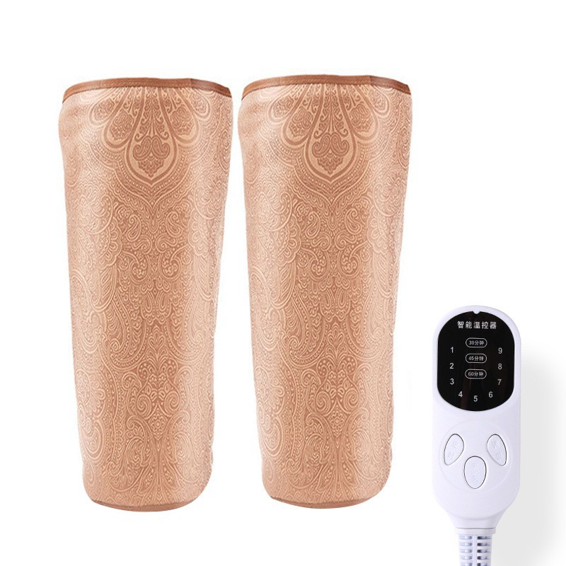 艾遠堂電気加熱灸草膝パッド 新型灸草温湿布温灸ベルト 老寒腿関節温熱器 家庭用