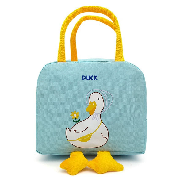 B.Duck, blue