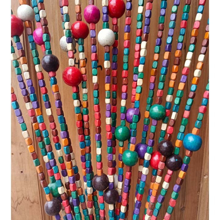 Material factory direct sales, annual hot colorful bamboo partition curtain in stock