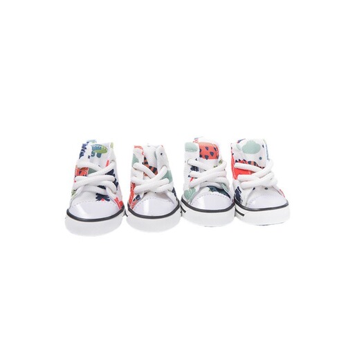 Pet Shoes Dog Shoes Walking Canvas Shoes Small Dogs Amazon Hot Selling New Pet Shoes Factory Direct Sales