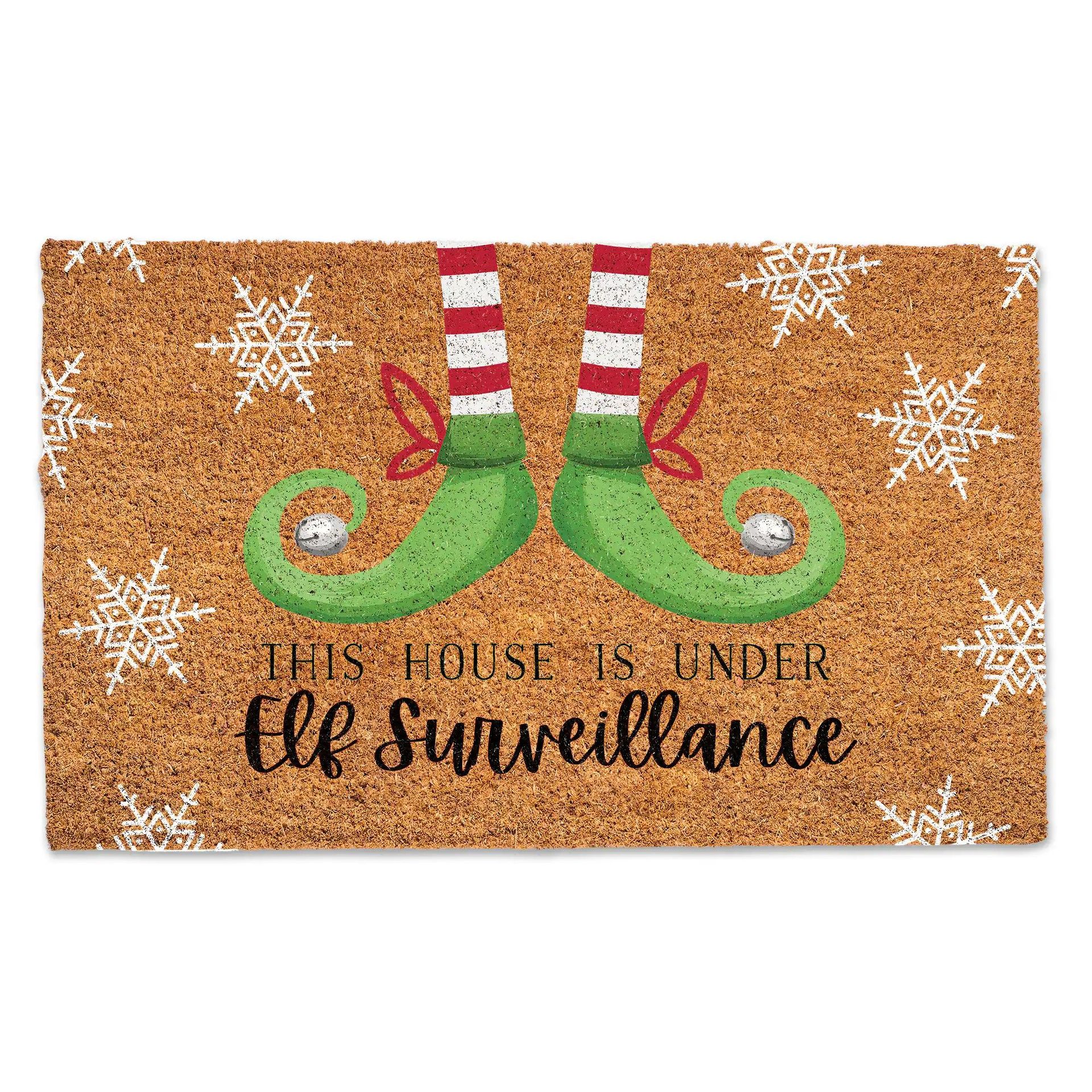 Alfombra de suelo de Navidad transfronteriza puerta de entrada alfombra de suelo de puerta de cocina alfombra de suelo de absorción de agua antideslizante alfombra de suelo antisucia en stock