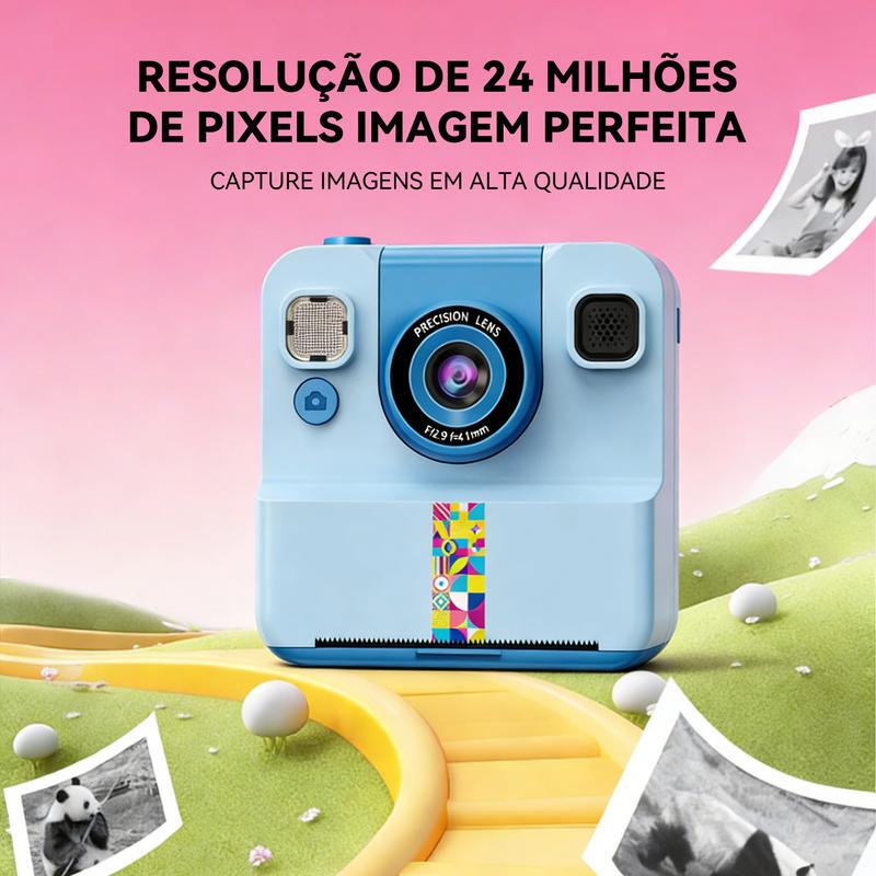 Children's Mini Instant Thermal Printing Camera HD Can Take Photos and Videos Instant Printing Children's Birthday Gift Children's Mini Instant Thermal Printing Camera HD Can Take Photos and Videos Instant Printing Children's Birthday Gift