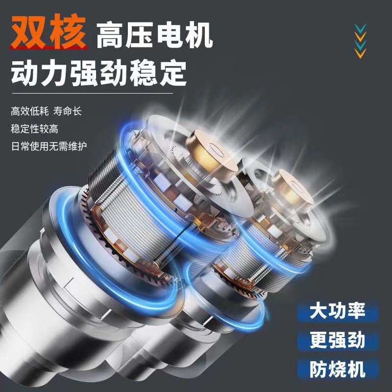 包邮蓝艺电动喷雾器新型双泵高压锂电池农用消毒打药机大功率农药|undefined