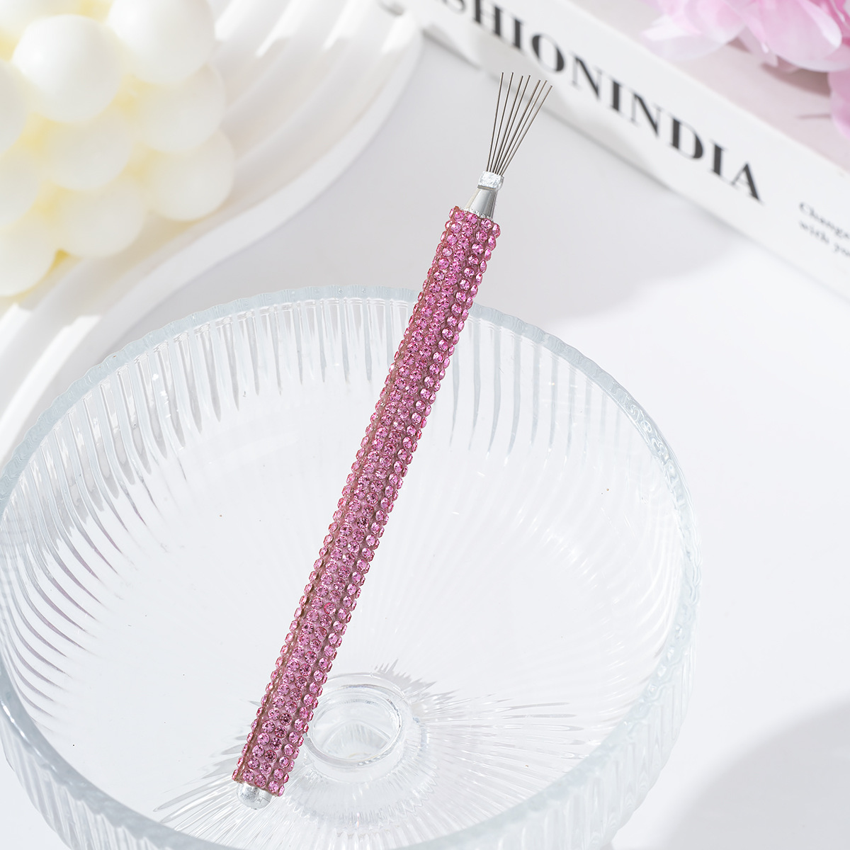 Herramienta de manicuría multifuncional herramienta de dibujo de goma de perforación completa dibujo de alambre de dibujo flexible cable de tracción especial para manicuría