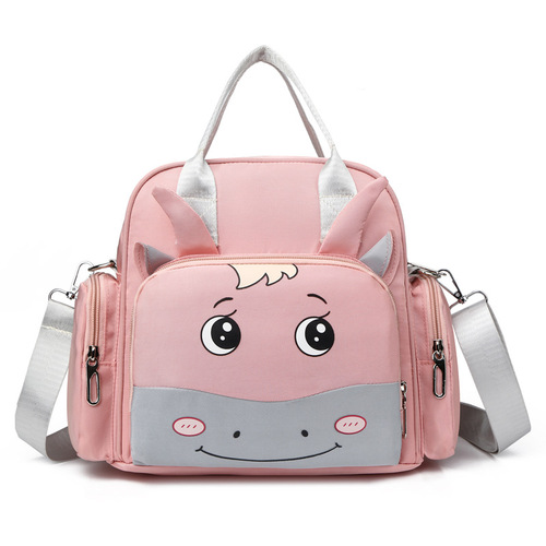 Large-capacity mother and baby bag  new cartoon shoulder mommy bag handbag outgoing storage multi-functional mommy bag
