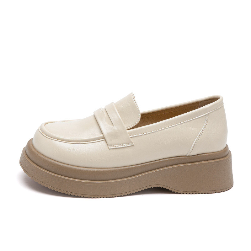 Mocasines Augusden para Mujer, Primavera 2026, Nuevos Zapatos Mary Jane JK de Moda, Estilo Retro, Zapatos de Cuero Británicos