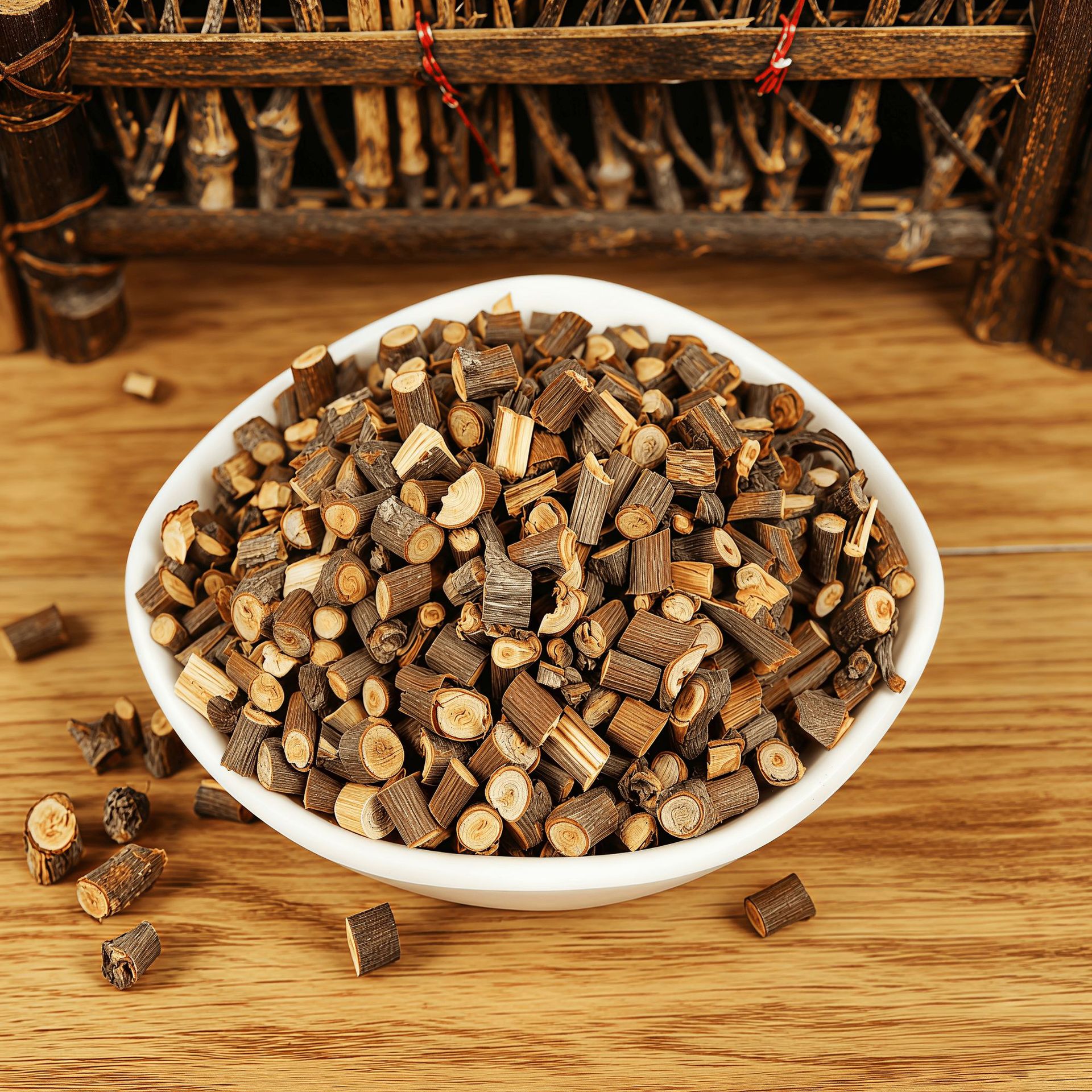 Dried Cinnamon Twig Gui Zhi 500g Herbal Decoction Slices for Traditional TCM Tea and Soup in use