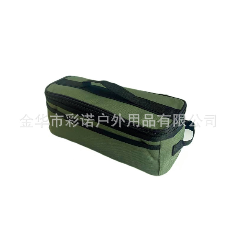 Vajilla al aire libre bolsa de almacenamiento de tela Oxford impermeable utensilios de cocina bolsa de almacenamiento portátil camping caja de almacenamiento fabricante Nuevo