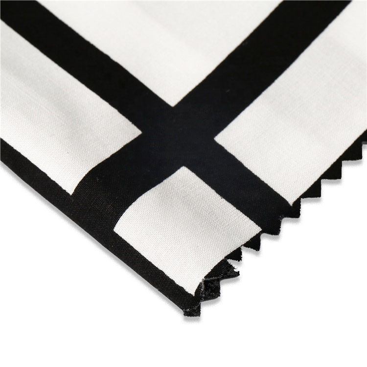 La última impresión de celosía duradera 100% algodón de alta calidad tela de impresión de seda de alta calidad para ropa / vestido /