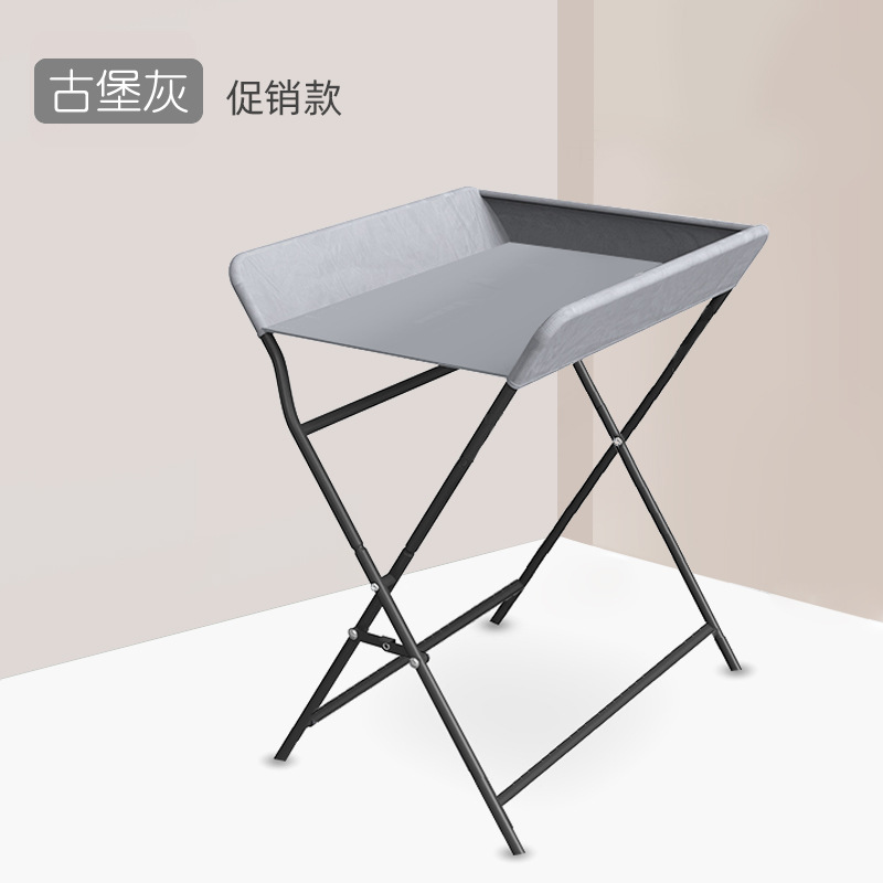 Mesa de pañales bebé cuidado Mesa portátil multifuncional plegable baño bebé cama pañal cambio mesa táctil image 7
