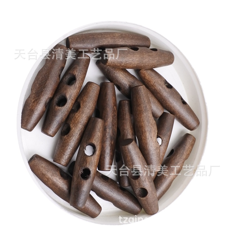 50mm café oscuro color/marrón claro marrón Oliva grande hebilla abrigo botón cuerno botón madera botón 50 piezas un paquete