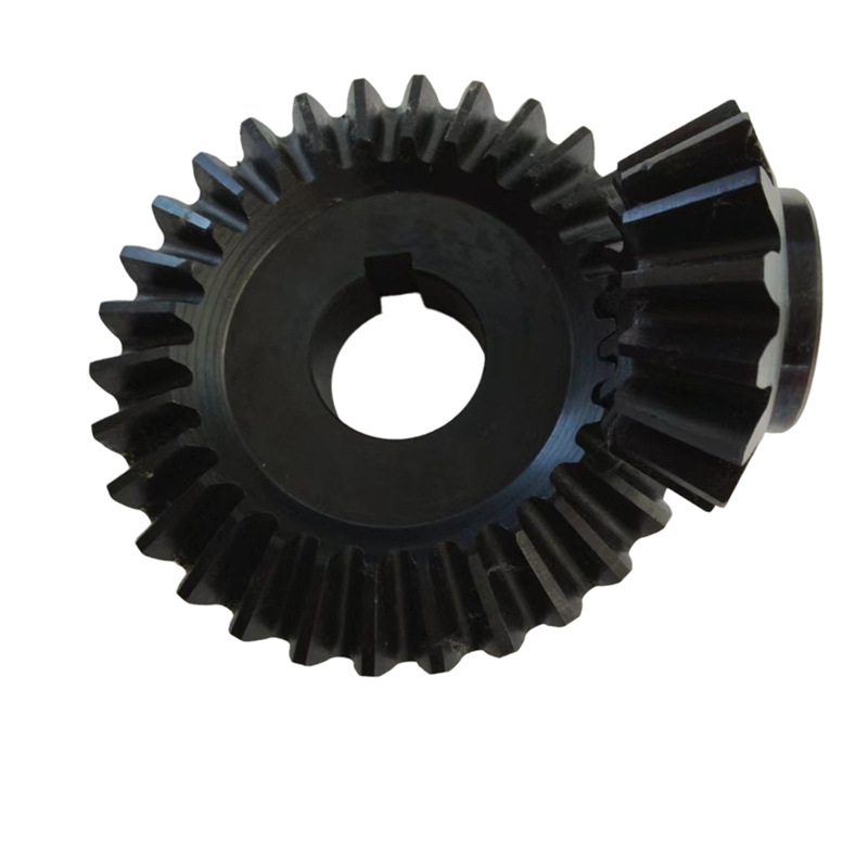 The manufacturer supplies non-standard spiral bevel gears, arc-shaped hard-tooth surface bevel gears, and equal-diameter bevel gears, and offers custom processing