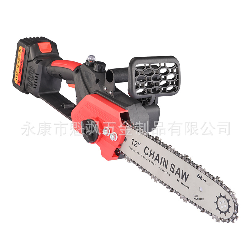 12 pulgadas de litio sin escobillas motosierra madereras cortadoras de ramas fabricantes de comercio exterior transfronterizas al por mayor herramientas eléctricas de acero manganeso aluminio
