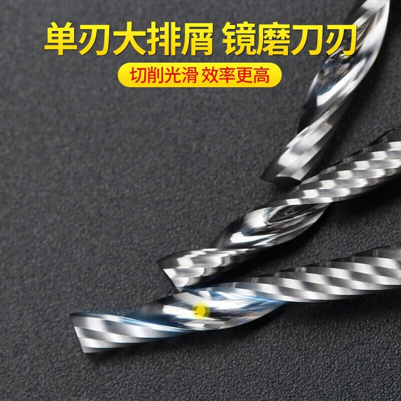 Acrylic drill PVC 3.175 мм, сталь вольфам/Tungsten steel