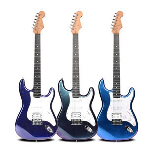 Manufacturer Electric Guitar Single Double St Beginner Set Digital Guitar Grade Entry-Level Electric Guitar Metal Rock