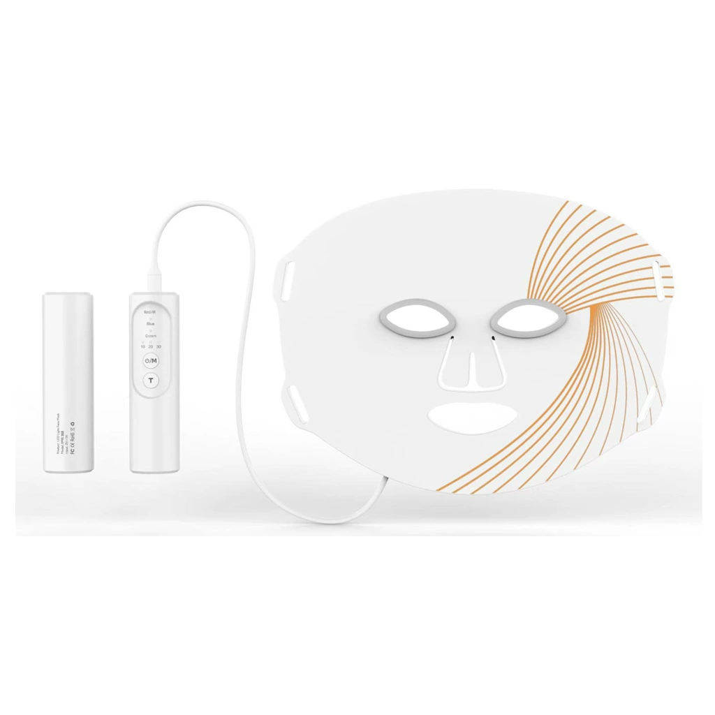 Инструмент для фотонного омоложения, инструмент для маски для лица, красный свет, синий свет, инфракрасный свет, зеленый свет, силиконовая маска для фототерапии, косметический инструмент