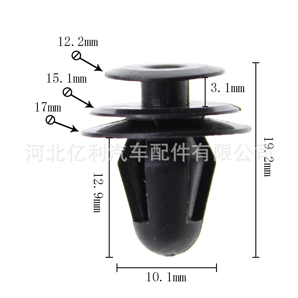 Hebilla de coche, hebilla de techo, hebilla de parachoques, hebilla de panel de puerta, hebilla de revestimiento de paletas, hebilla de plástico, hebilla de nailon