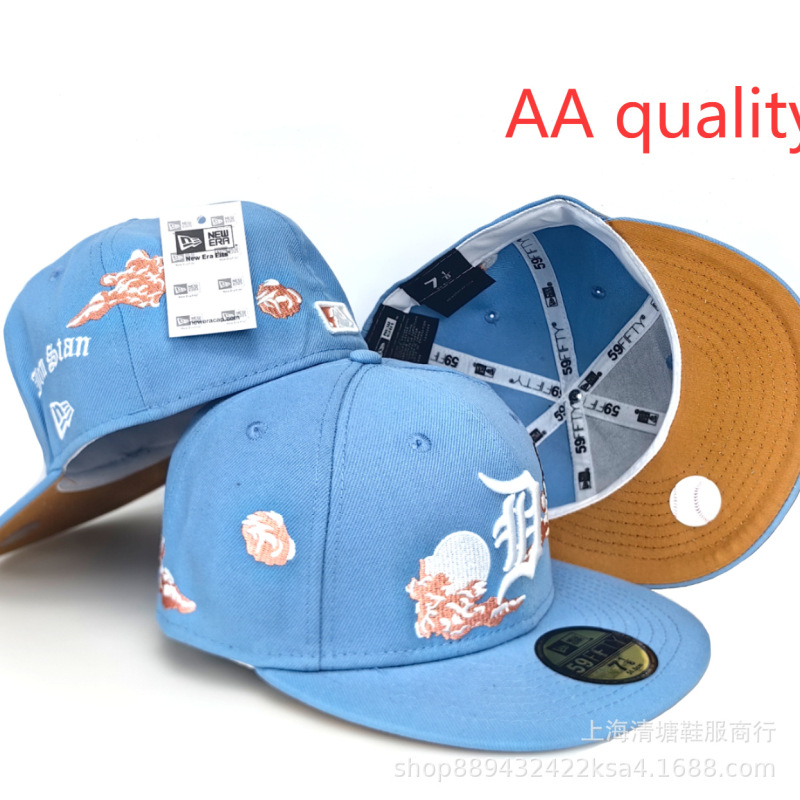 【LA平沿帽】AA高品质闭口防晒遮阳帽情侣搭太阳帽刺绣帽棒球帽|undefined