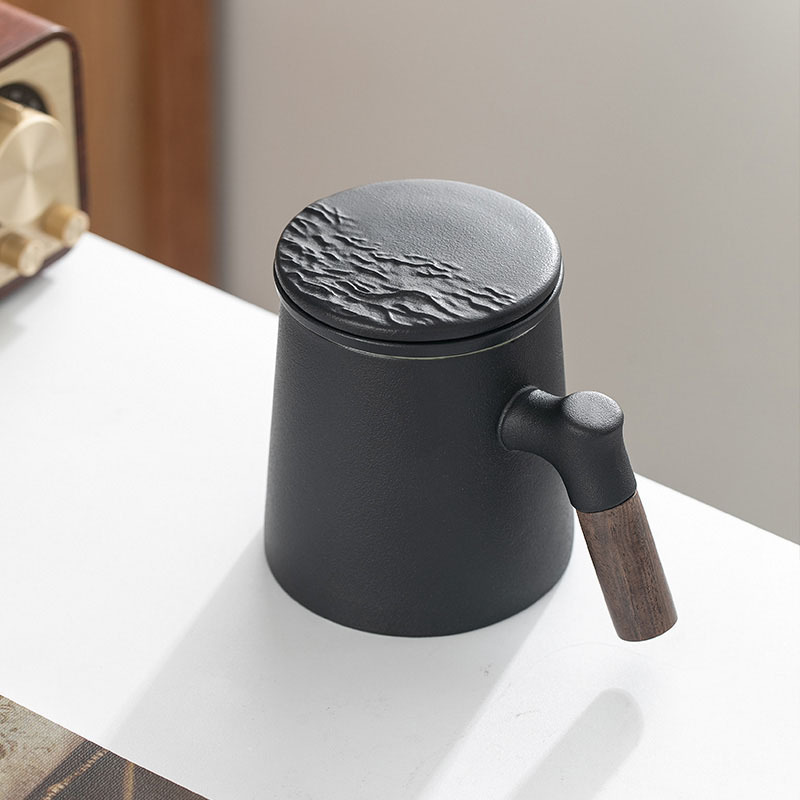 Casual Tea and Water Separation Tea Cup, Personal Office Cup with Lid, Filtered Water Cup for Men and Women, Can Be Engraved with Words Casual Tea and Water Separation Tea Cup, Personal Office Cup with Lid, Filtered Water Cup for Men and Women, Can Be Engraved with Words