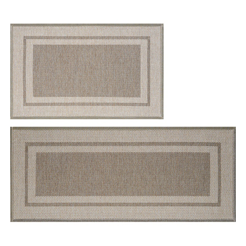 Alfombra de piso de cocina transfronteriza antideslizante a prueba de aceite puerta del hogar resistente a las manchas borrable alfombra larga absorbente de aceite especial alfombra de piso