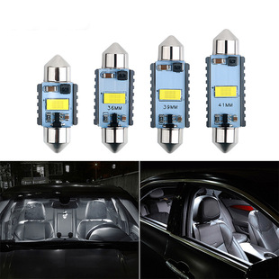 Cross-border car led double-pointed light 3570 decoding canbus 36MM 39mm roof light license plate light door side light