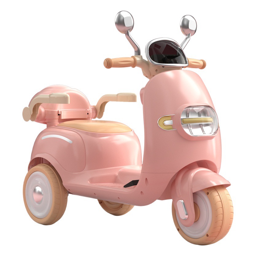 El triciclo eléctrico de la motocicleta de los nuevos niños con la barandilla se puede utilizar para el lote recargable doble del coche de la batería 1-3-6 años