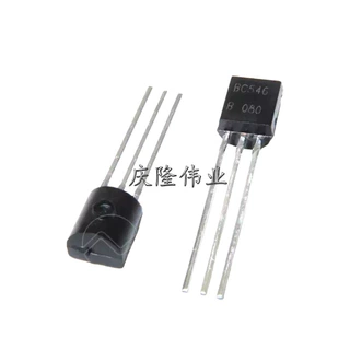 全新国产直插三极管BC546B BC546 TO-92 0.1A/65V小功率NPN晶体管