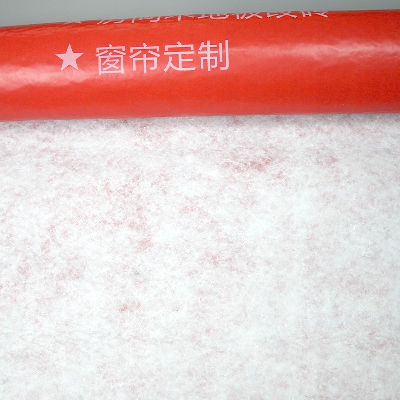 빨간색 바닥 보호 필름(로고 인쇄 가능)