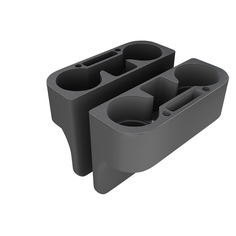 Caja de almacenamiento de grieta de automóvil transfronteriza, estante para bebidas, caja de almacenamiento de grieta de asiento de automóvil con patrón de carbono, caja de almacenamiento de automóvil personalizada