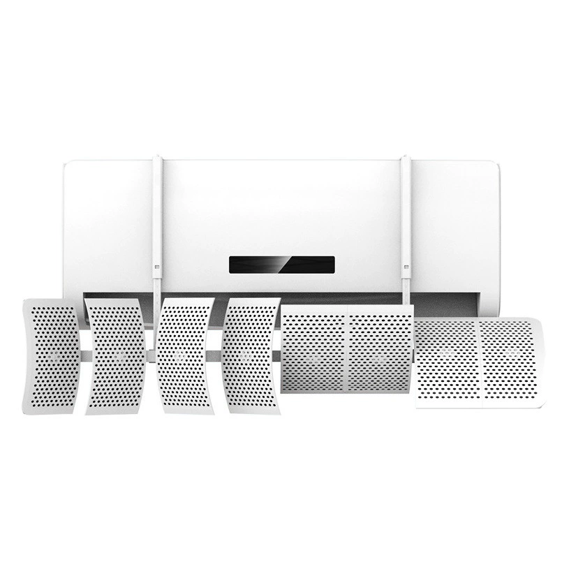 Лобовое стекло кондиционера, защита от прямого выдувания холодного воздуха, перегородка, Настенная универсальная установка, без установки