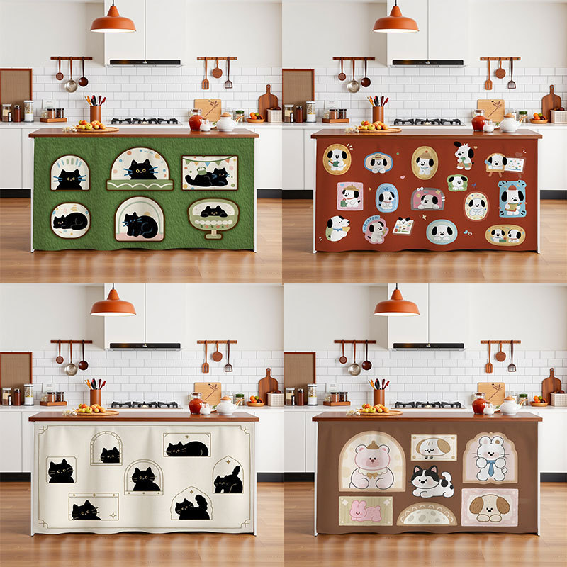 Cartoon Ins-Style Shoe Cabinet Cover Curtain Bookshelf Shelf Cabinet Dustproof Curtain No-Drill Cabinet Cover-Up Curtain Cartoon Ins-Style Shoe Cabinet Cover Curtain Bookshelf Shelf Cabinet Dustproof Curtain No-Drill Cabinet Cover-Up Curtain