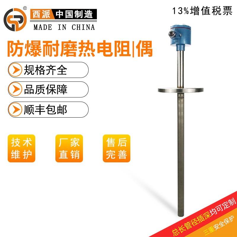 一级二级耐磨水泥厂电厂专用0-1200度WRNKNM碳化硅K型 耐磨热电偶