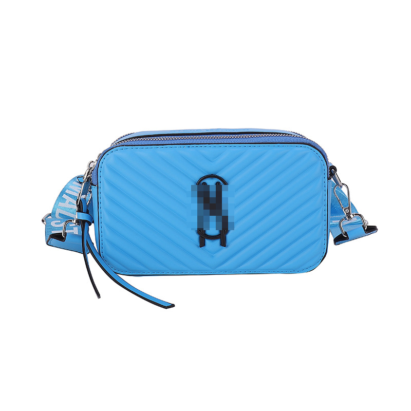 Bolso de hombro transfronterizo, moda femenina, bolso de cámara, letras, diseño de nicho, bolso de mensajero casual de todo fósforo