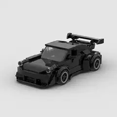 Hot Selling Racing Sports Car MOC Compatible with LEGO Small Building Blocks Educational DIY Toy for Kids