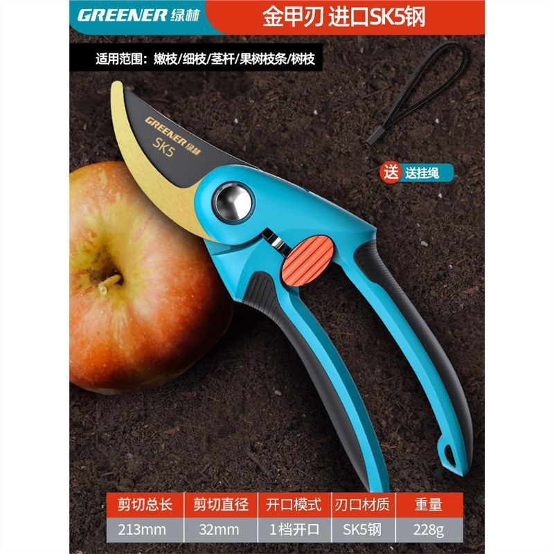 Tijeras florales Artesanía alemana Ramas de frutas Tijeras de ramas Cuchillos Tijeras de poda Bosque verde Jardinería Poda importada Envío gratis