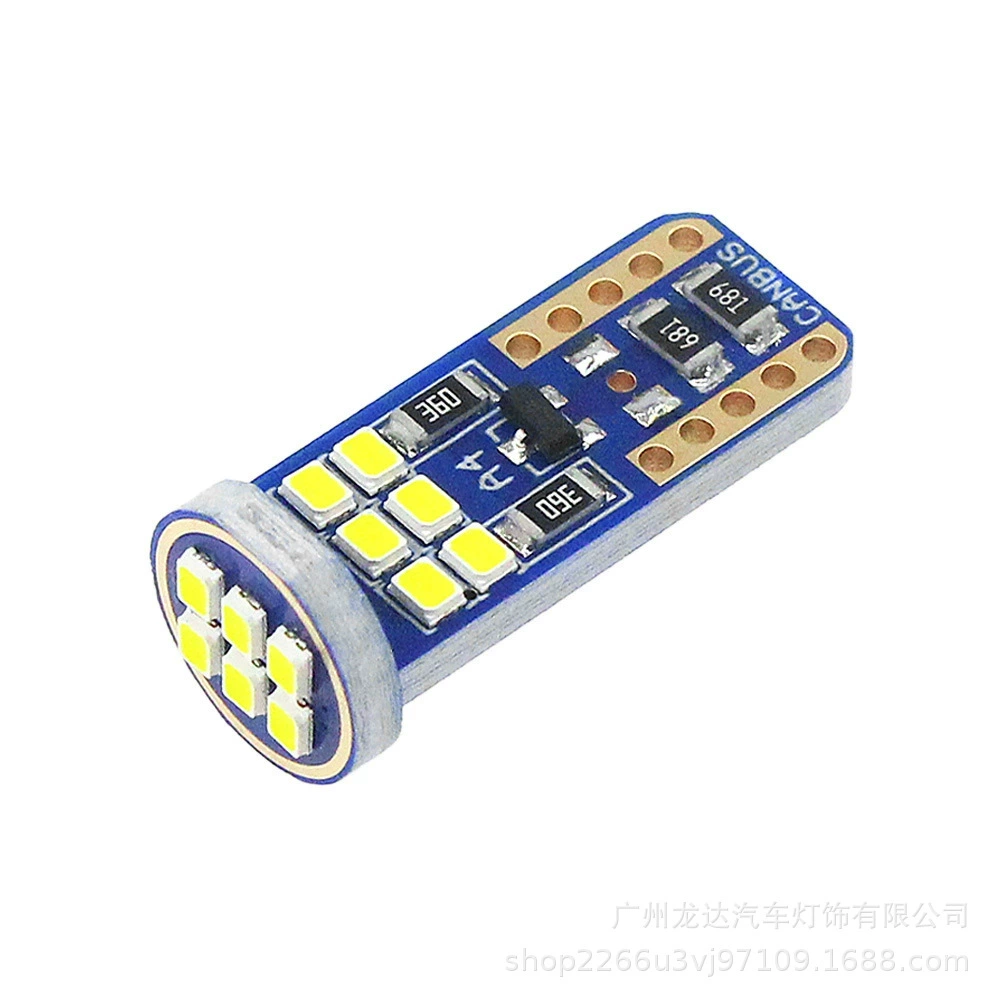 T10 2016 18SMD подсветка широкий свет автомобиля светодиодная синяя доска для чтения лампа декодирование дверной лампы номерной прожектор