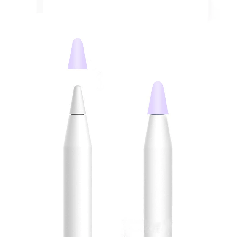 Силиконовая крышка кончика карандаша (Apple Pencil), мягкая антивандальная крышка, высокая или низкая прочность, многоцветная