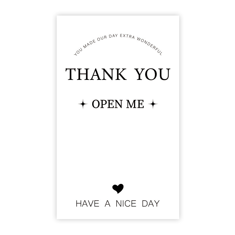 Spot al por mayor rectángulo gracias a la pegatina de sellado de la caja del avión